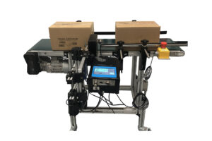 DJ340 InkJet Printing Barcodes on Boxes