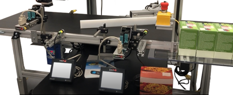 HSAJET® MiniTouch Printer on Bump Conveyor System