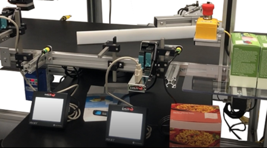 HSAJET® MiniTouch Printer on Bump Conveyor System