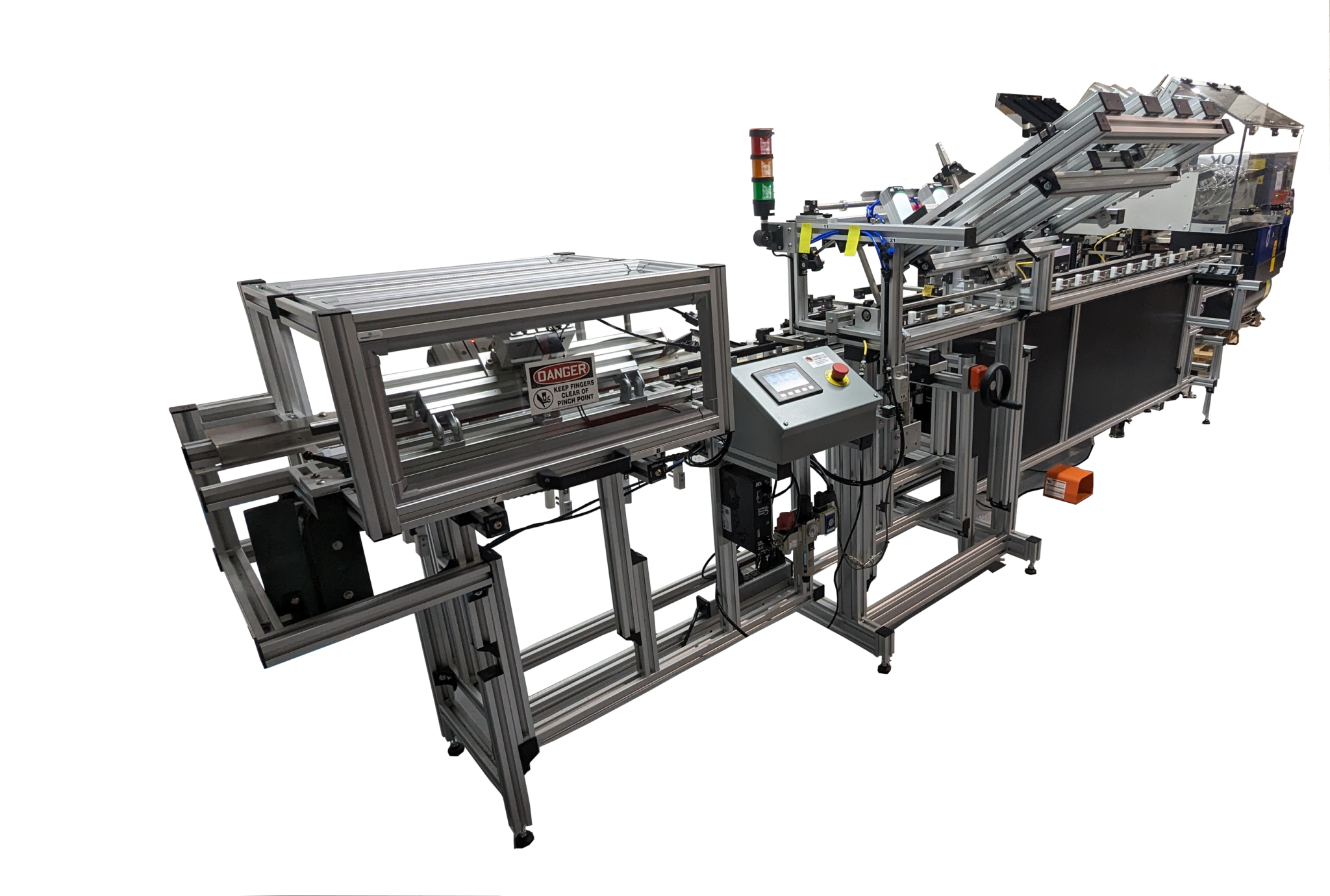 Clamshell Feeding System - HSAUSA InkJet Marking Systems
