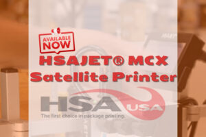 Now at HSAUSA: The HSAJET® MCX Satellite TIJ Printer!